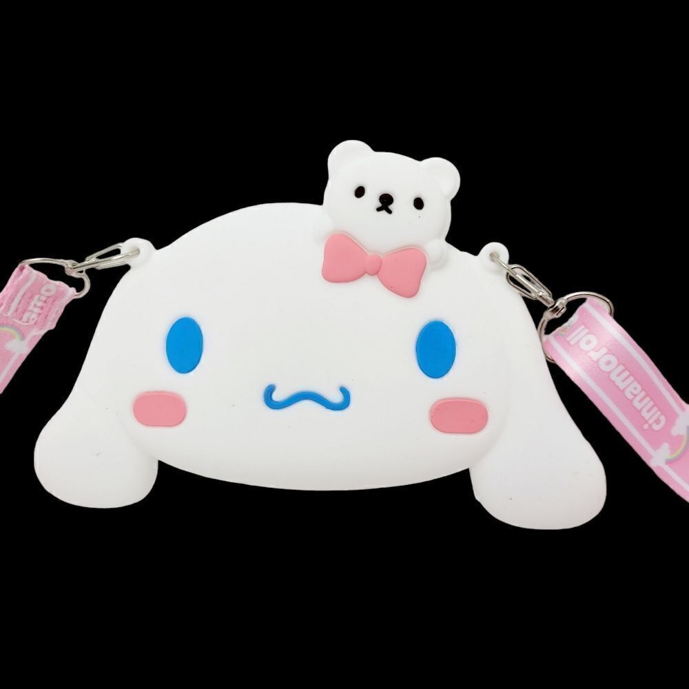 Brand New Cinnamoroll Silicone Rubber Crossbody Bag